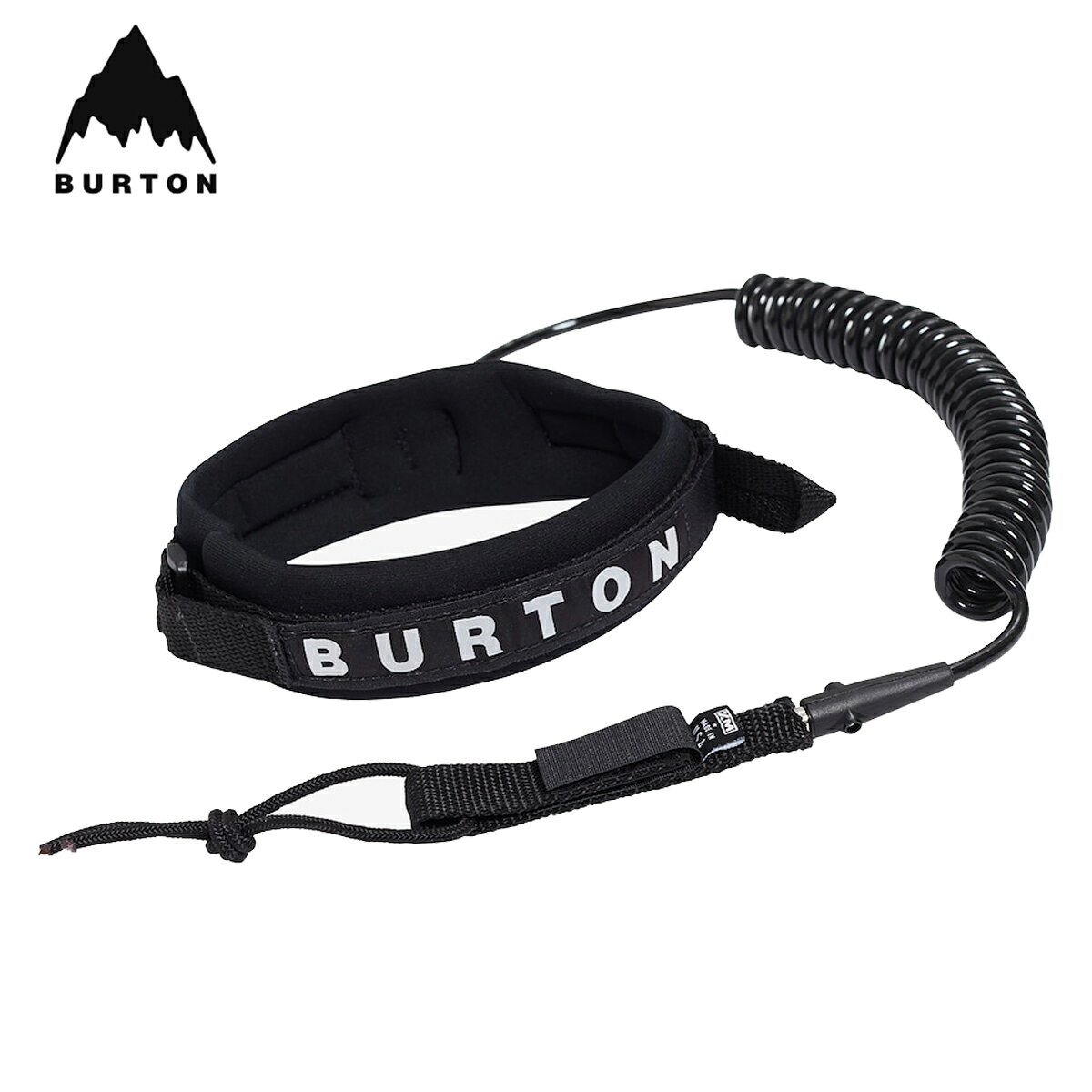 バートン リーシュコード 26-27 Burton パウサーフ リーシュ 27WIN-223551 Powsurf Leash スノーボード 板 流れ止め 予防 防止 パウサーフィン スノーボードツール スノーボードアクセサリー スノボ 2026-2027 正規品
