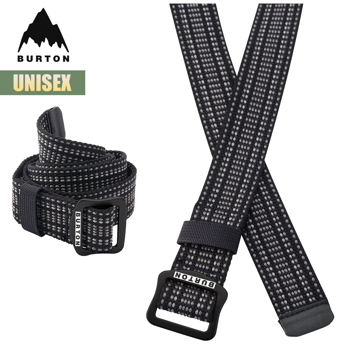楽天市場】BURTON（カラーブラック）（ベルト・サスペンダー｜バッグ