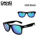 サングラス ダン シェイディーズ ロコ DANG SHADES LOCO SUNGLASS グリーン ミラー レンズ ポラライズ 偏光レンズ フレーム ブラック メンズ レディース サングラスブランド 専用ケース おしゃれ カジュアル vidg00383 正規品