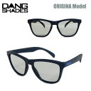 【お買い物マラソンP10倍】サングラス ダン・シェイディーズ オリジナル DANG SHADES ORIGINAL NAVY Matte x Gray 偏光レンズ シェイプ フレーム ネイビー 赤田佑弥 ユニセックス ケース付き サングラスブランド vidg00414 正規品