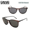 ダン・シェイディーズ サングラス フェントン DANG SHADES FENTON SUNGLASS ブラック スモーク ポラライズ 偏光レンズ フレーム トートイズ べっ甲柄 メンズ レディース カジュアル おしゃれ 軽量 vidg00427 正規品