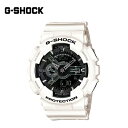 G-SHOCK 腕時計 GA-110GW-7AJF ANALOG-DIGITAL 110 SERIES watch Gショック ラウンド 水中操作可能 樹脂 20気圧防水 耐衝撃構造 耐磁時計 電池 カレンダー アラーム ライト ホワイト ストリート スポーツ サーフ 海 正規品