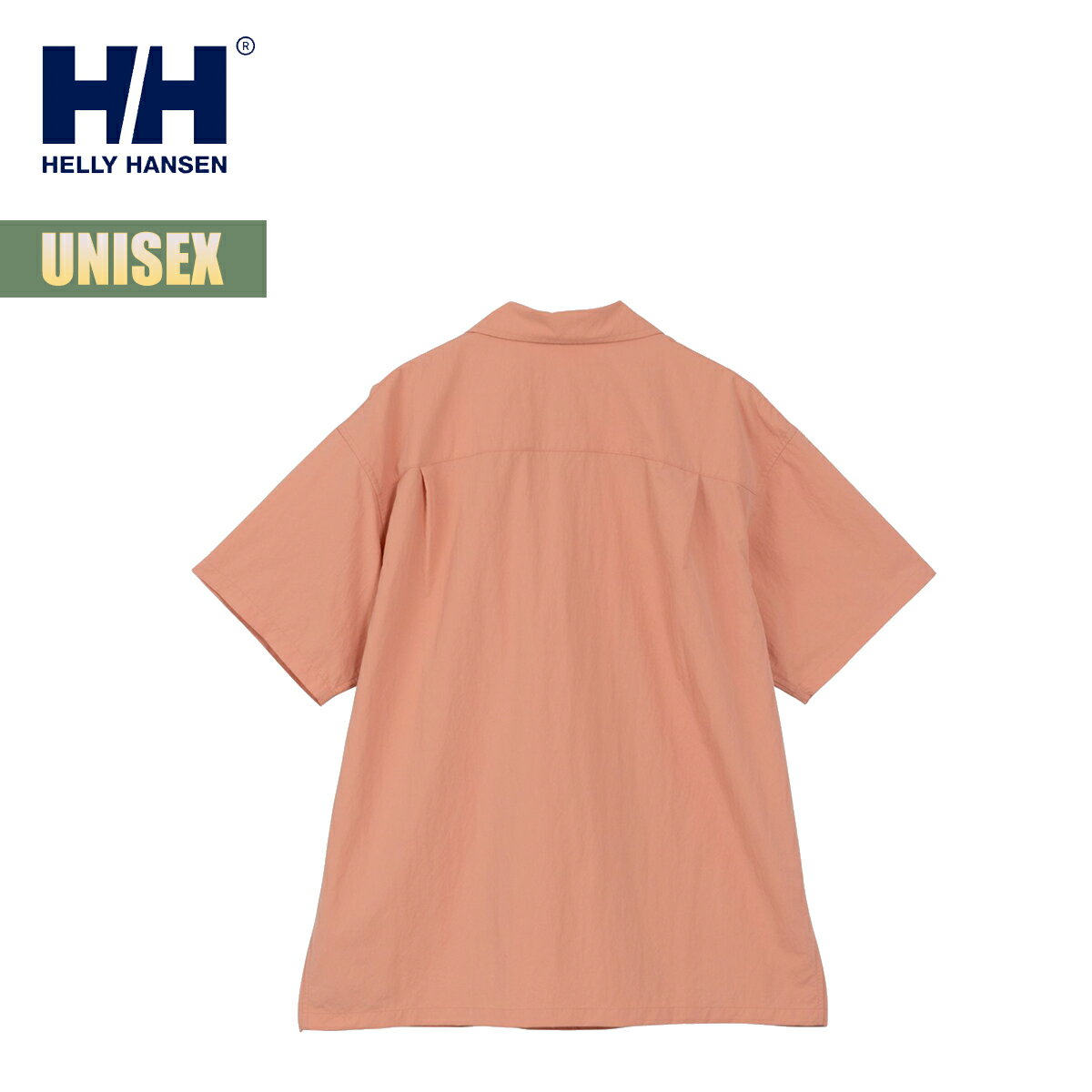 ヘリーハンセン 半袖 シャツ ショートスリーブ HH バスクシャツ HELLY HANSEN S/S HH Basque shirt ユニセックス はっ水 耐海水 耐塩素 UVカット カジュアル アウトドア タウンユース HH42541 2025 春夏 SS 正規品 3