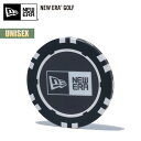 ニューエラ ゴルフ マーカー NEW ERA GOLF チップマーカー Box Logo ボックスロゴ マツイゲーミング製 14110186 ブラック ホワイト...