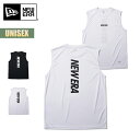 【楽天スーパーSALE商品】ニューエラ テック タンクトップ Wordmark NEW ERA Performance Apparel ユニセックス 吸汗速乾 UVカット トレーニングウェア スポーツ 運動 COOLERA インナー ノースリーブ ホワイト ブラック 14410172 14410174 2025 春夏 SS 正規品(4)