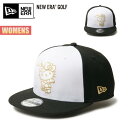 【お買い物マラソンP5倍】ニューエラ ゴルフ キャップ 帽子 NEW ERA GOLF Womens 9FIFTY HELLO KITTY ハローキティ レディ...