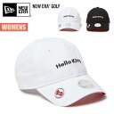 ニューエラ ゴルフ キャップ 帽子 NEW ERA GOLF Womens 9TWENTY On Par HELLO KITTY ハローキティ ウィメンズ カー...