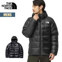 ノースフェイス ダウンジャケット メンズ アルパインヌプシフーディー THE NORTH FACE Alpine Nuptse Hoodie アウター はっ水 パッカブル コンパクト収納 シンプル 静電気防止 アウトドア 防寒 ブラック 黒 ND92301 2023 FW 秋冬 正規品