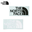 【お買い物マラソンP10倍】ノースフェイス ステッカー THE NORTH FACE TNF カッティングステッカー TNF Cutting Sticker ロゴ カッティングシート ブラック ホワイト 黒 白 ワンポイント アクセント アウトドア キャンプ 定番 NN32347 正規品