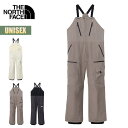 ノースフェイス スノーウェア ユニセックス レイバックライドビブ THE NORTH FACE Layback Ride Bib ビブパンツ ゴアテックス 中綿...