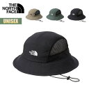 【お買い物マラソンP5倍】ノースフェイス ハット 帽子 THE NORTH FACE キュリオシティクエストハット Curiosity Quest Hat 軽量 はっ水 刺繍 ロゴ アウトドア サイズ調整 ユニセックス ブラック ダックグリーン クラシックカーキ NN02532 2025 春夏 正規品