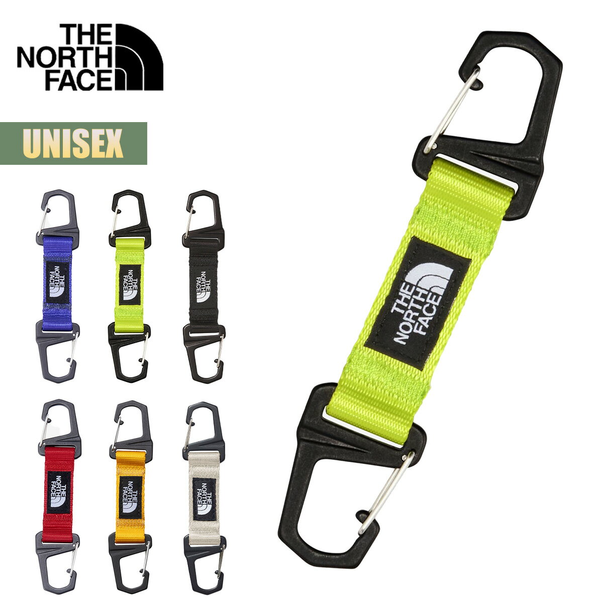 Rakuten - ノースフェイス キーホルダー TNFキーキーパーデュオ THE NORTH FACE TNF Key Keeper Duo カラビナ バックル連結 高強度 多用途 アウトドア スポーツ バッグアクセ 紛失防止 新色 NN32436 2026 正規品