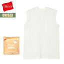 ヘインズ Tシャツ Hanes SHIRO スリーブレスTシャツ ノースリーブ シロ 白T パックT ヘインズT 無地 綿 コットン 7.0オンス タグレス カジュアル シンプル ホワイト ユニセックス レディース メンズ HM3-B201 2025 SS 春夏 正規品