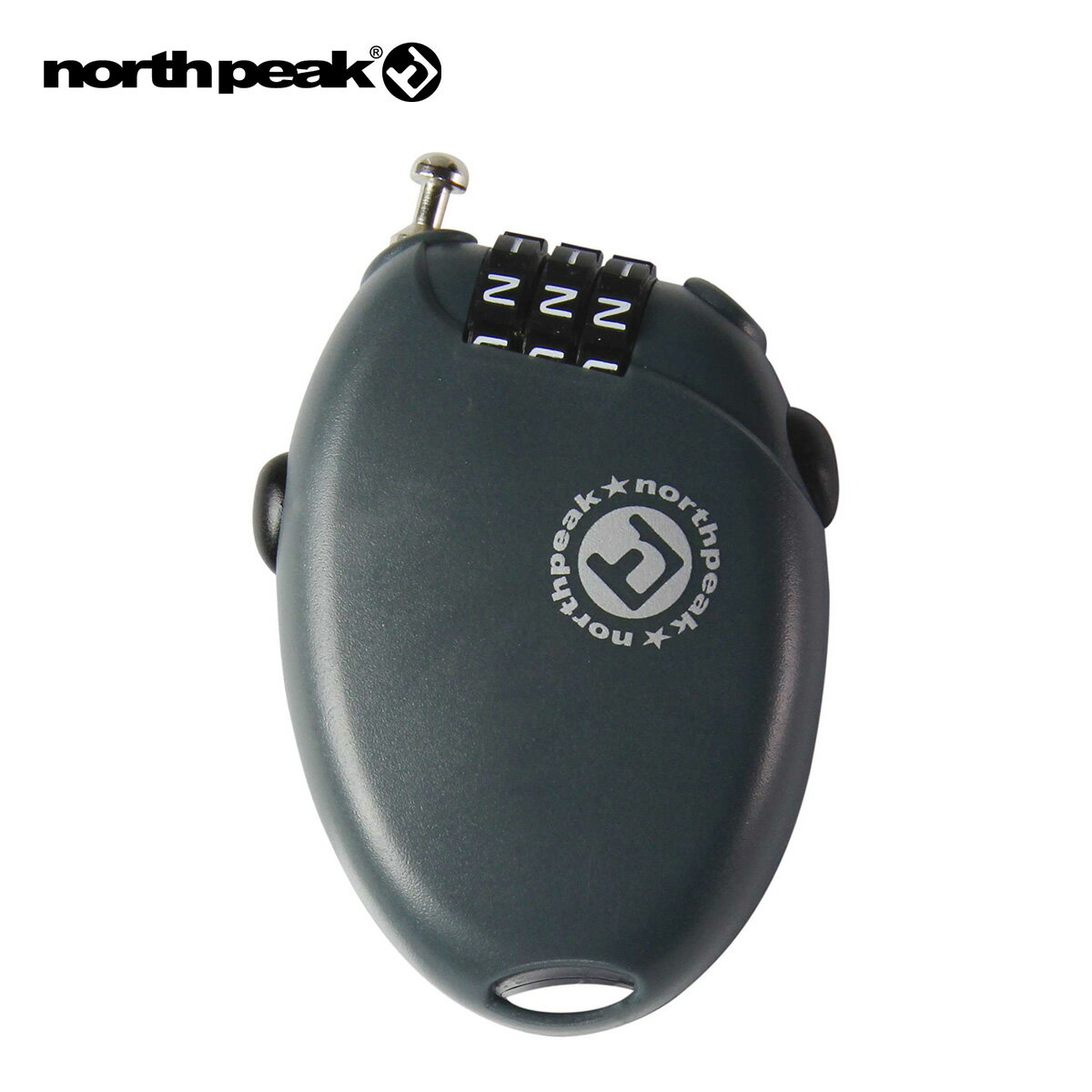 ノースピーク ケーブルロック north peak ケーブルロック ダイヤル式 Cable Lock ...