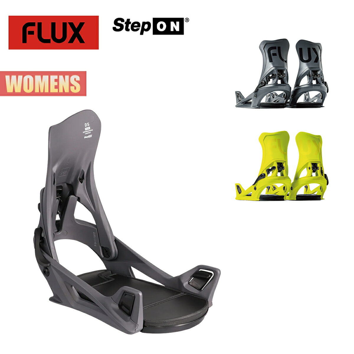 【ブラックフライデーP5倍】フラックス ステップオン ビンディング レディース 25-26 FLUX DS STEP ON®..