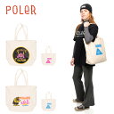 ポーラー トートバッグ POLER TOTE BAG コットン キャンバス生地 グラフィック DEVILS CANYON UNGA BUNGA アウトドア カジュアル ユニセックス 2023 正規品