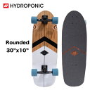 スケートボード ハイドロポニック Hydroponic コンプリート Surfskate Complete Rounded 30インチ Classic 3.0 White スケボー クルーザー サーフスケート スペアブッシュゴム ハイドロフォニック アーバン スポーツ L0130 正規品