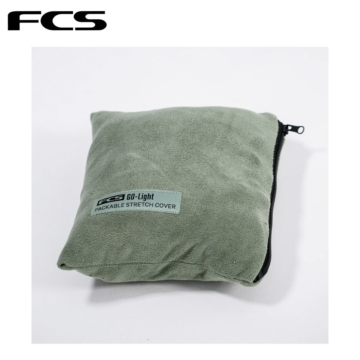 FCS サーフボードカバー ゴーライト パッカブルストレッチフィッシュカバー 5ft9in...