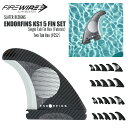 【お買い物マラソンP10倍】サーフィン フィン ファイヤーワイヤー スレーターデザイン FIREWIRE Slater Designs ENDORFINS KS1 5 FIN SET エンダーフィン 5フィンセット 5枚 水に浮く フューチャー用 FCS2用 スクリュー付 正規品