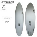 【お買い物マラソンP5倍】ファイヤーワイヤー サーフボード グルーヴ ライトグレー FIREWIRE SURFBOARDS Groove Light Grey ...