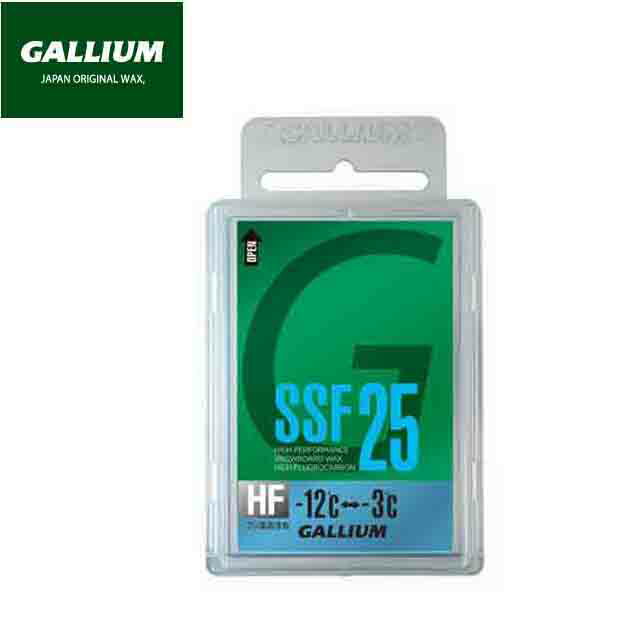 【お買い物マラソンP10倍】ガリウム ワックス GALLIUM ワックス SSF25 (SW2062) 50g