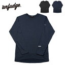 【ポイントバック祭P10倍】アンファッジ ベースレイヤー unfudge UN1000 Crew Neck Underwear クルーネック アンダーウェア メンズ レディース ファーストレイヤー スノーボードウェア スノーウェア インナーウェア スノボ スキー 雪山 正規品