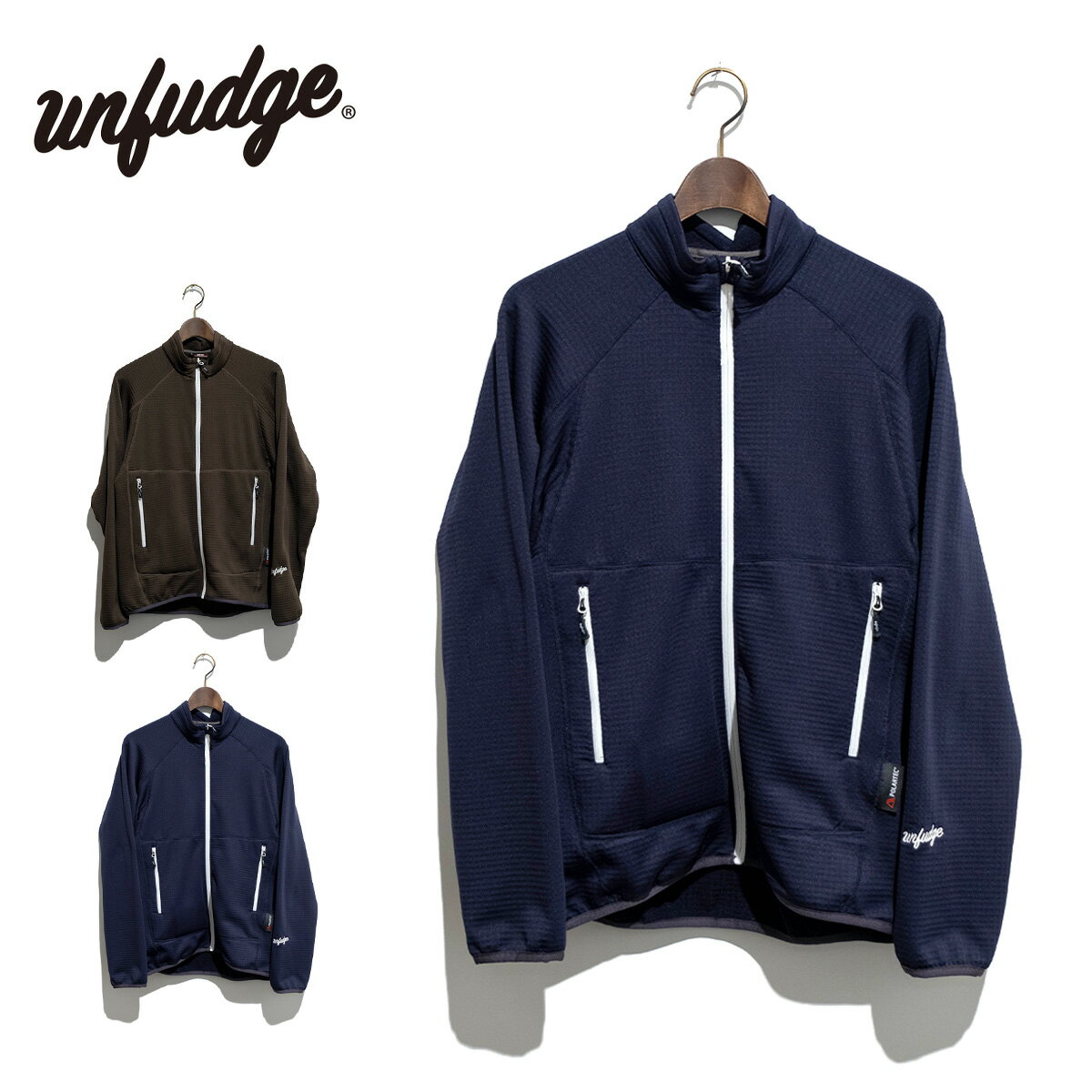 【お買い物マラソンP10倍】アンファッジ ベースレイヤー unfudge UN2000 Fleece Jacket フリースジャケット アンダーウェア メンズ レディース ファーストレイヤー スノーボードウェア スノー…