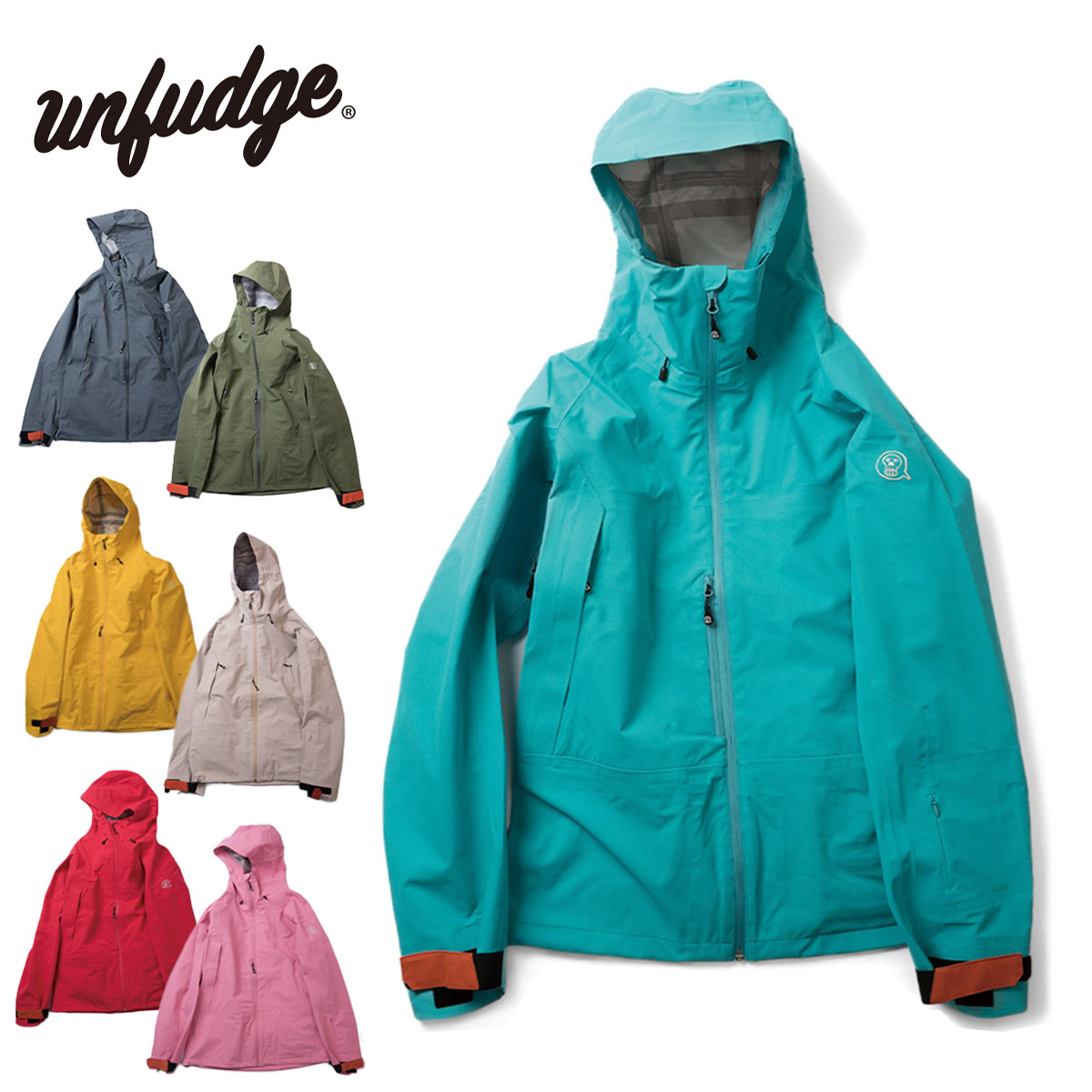 アンファッジ スノーボードウェア unfudge CLOUD JACKET クラウドジャケット メンズ レディース スノーボードジャケット スノーウェア 東レ製3レイヤー バックカントリー スノボ スキー 雪山 23-24モデル 2023-2024