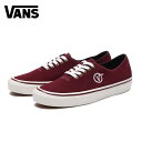 【5月1日限定P11倍】バンズ スニーカー オーセンティック ワンピース VANS ヴァンズ AUTHENTIC 44 One Piece DX スエード ローカット ストリート シンプル カジュアル 紐靴 ワインレッド エンジ SUEDE BURGUNDY VN0005UCBRG 2023 正規品