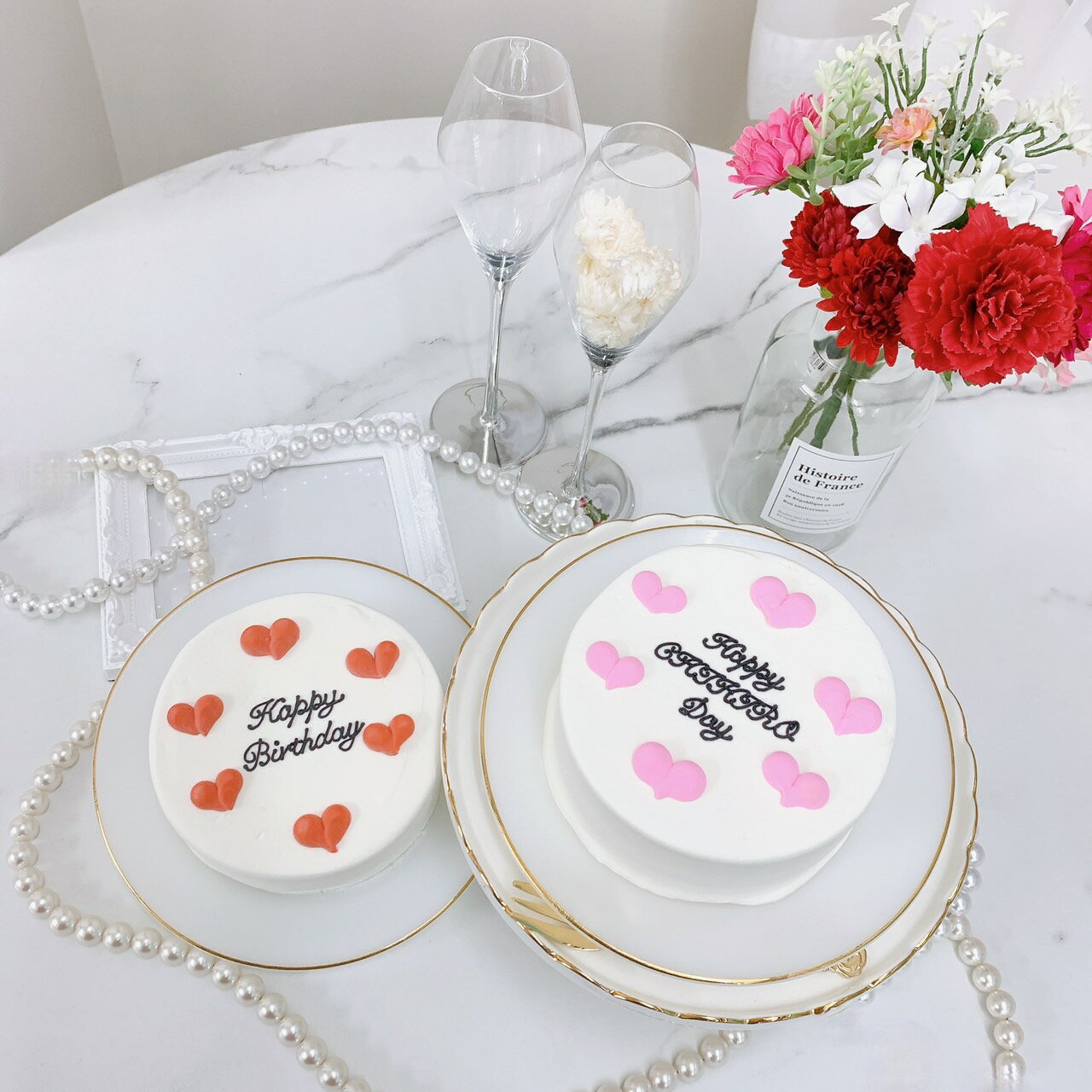 《選べる9色&お好きなメッセージ》ぷくぷくハートセンイルケーキ 5号（15cm）3～5名様向け 誕生日ケーキ センイルケーキ ハート かわいい おしゃれ お祝い 記念日 インスタ映え ケーキ スイーツ ホールケーキ ケーキ サプライズ ケーキ ギフト プレゼント 贈り物