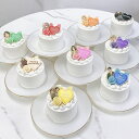 ライトセミオーダー写真ケーキ 3号(9cm)【 プリントケーキ 誕生日ケーキ センイルケーキ アイシングクッキー かわいい おしゃれ お祝い 記念日 インスタ映...