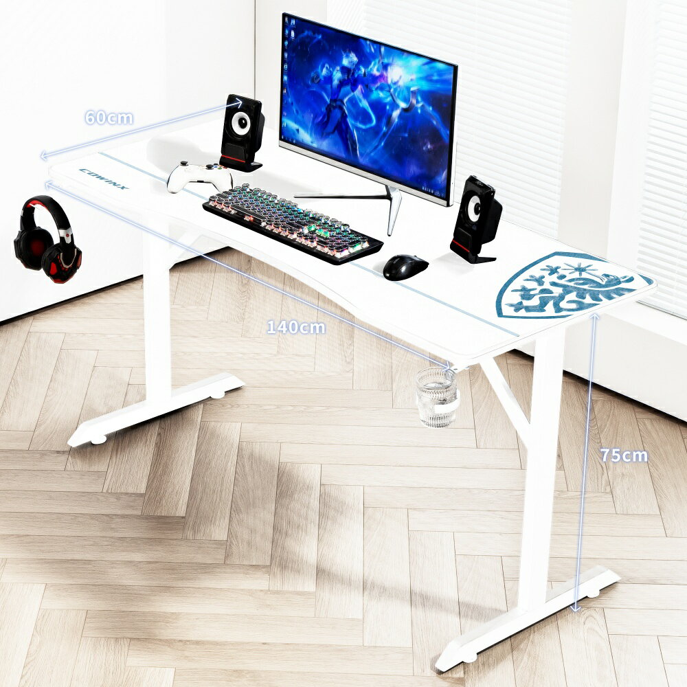 ＼バレンタイン限定☆クーポン満載爆売中！／Dowinx ゲーミングデスク ゲームデスク デスク パソコンデ..