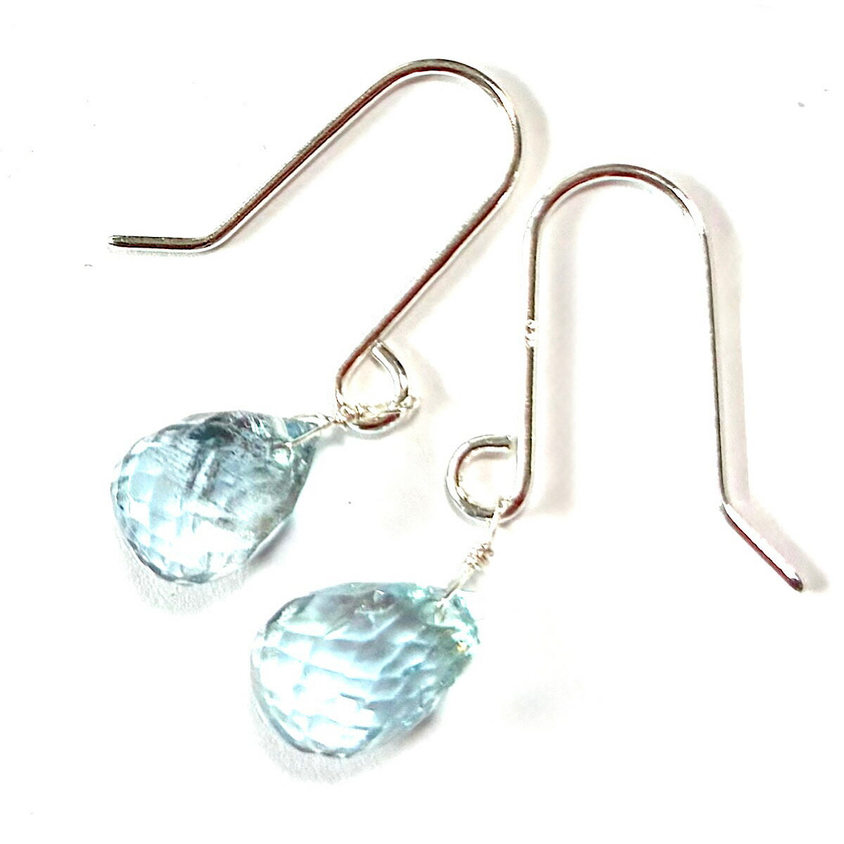 アクアマリンピアスイヤリング《特価...