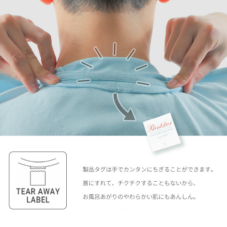 【春夏定番】半袖Tシャツ メンズ コットン100%【やわらか×薄手×肌触り抜群】無地 ...