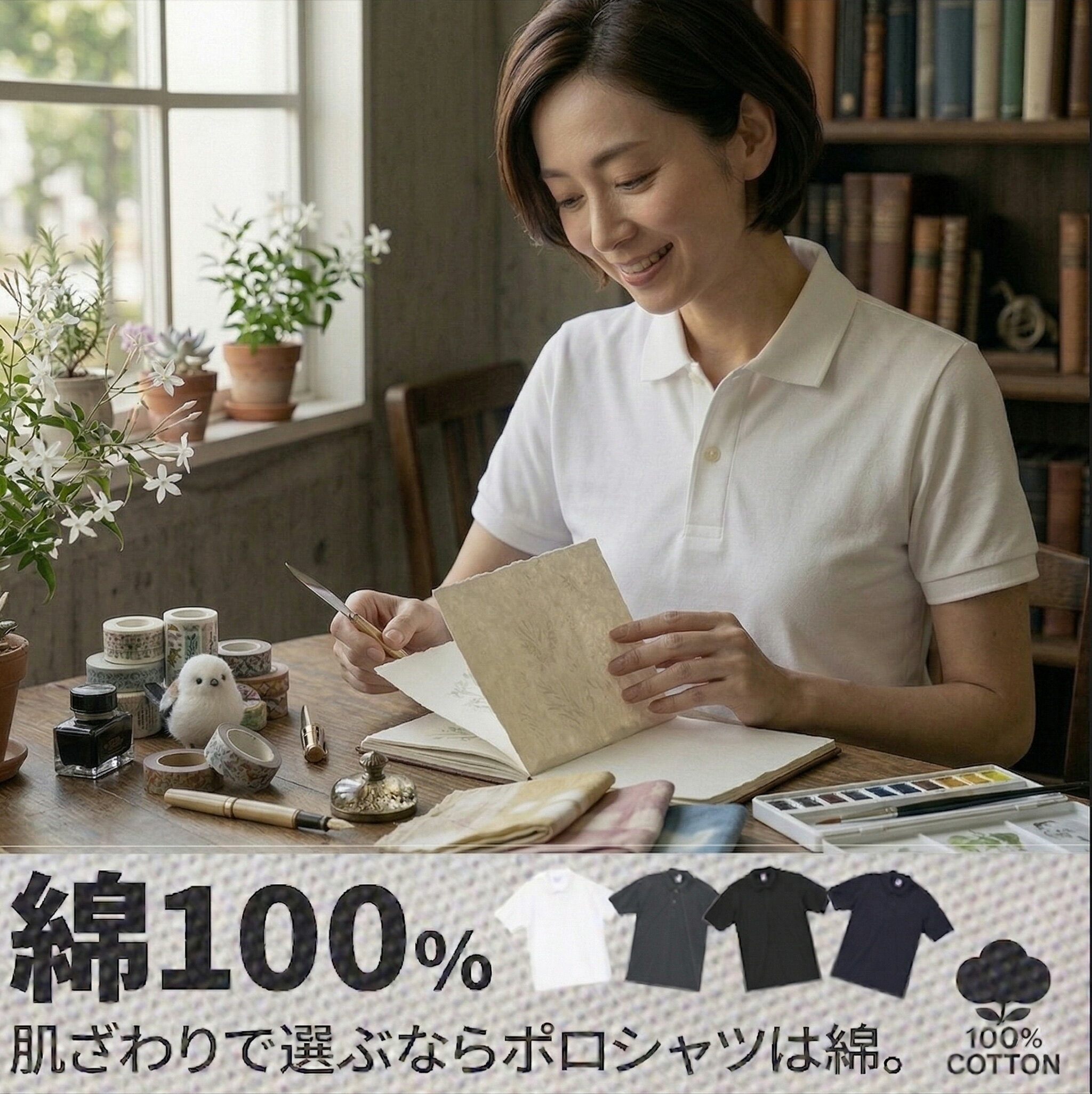 【母の日ギフトに♪】 ポロシャツ �