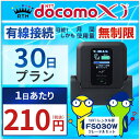 [有線接続クレードルセット] WiFi レンタル 30日 プラン「 ドコモXi WiFi レンタル 無制限 」1日レンタル料 210円 最大速度 下り 150M [サイズ:約74(W)×74(H)×17.3(D)mm WiFi端末:富士ソフト FS030W ] WiFi レンタル 国内専用!!