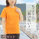 【5枚セット】tシャツ レディース メッシュTシャツ ドライtシャツ 半袖 uvカット 吸汗速乾 薄手 涼しい UVカット スポーツウェア さらさら サラサラ ...