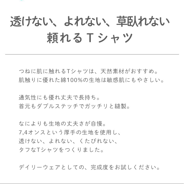 【だいぶ透けない】 Tシャツ レディース 半袖...の紹介画像2