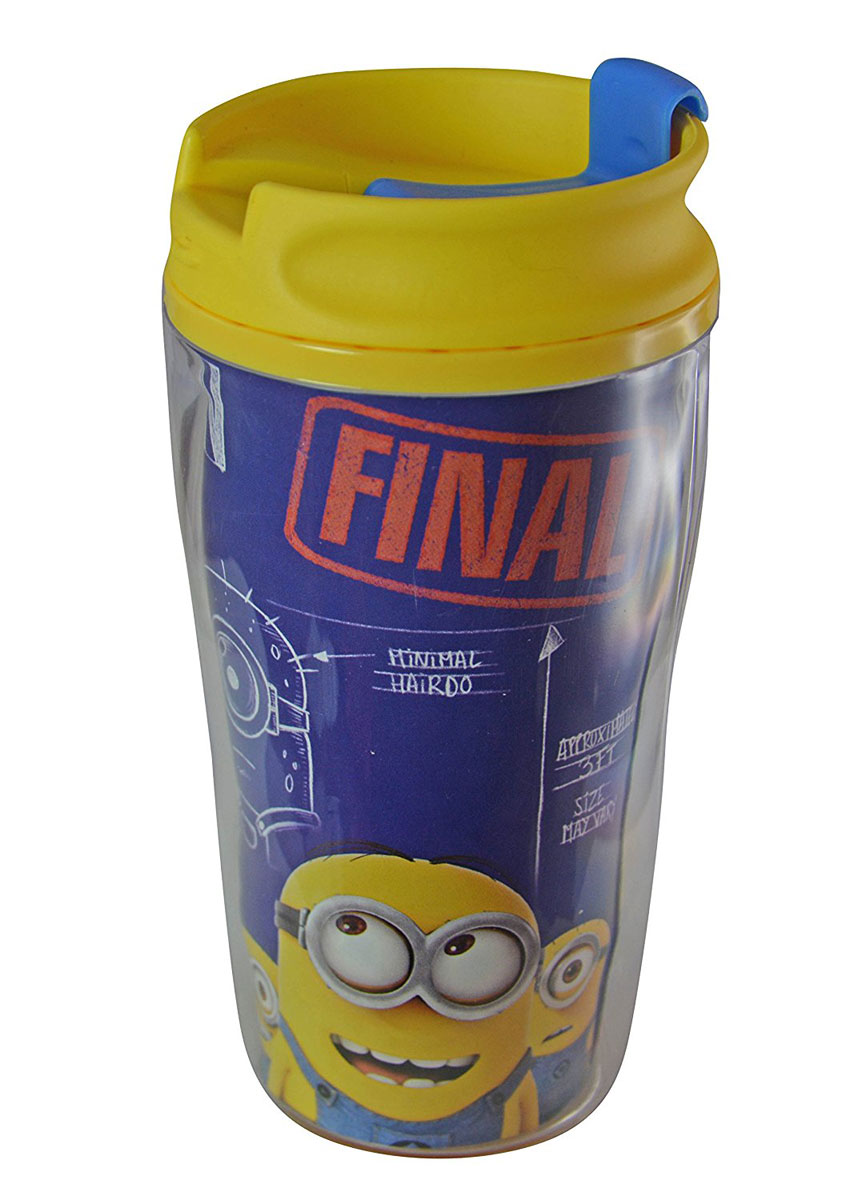 Zak　ミニオンズ トラベルタンブラー 280ml/9.5oz イエロー/キッズサイズ/Despicable Me