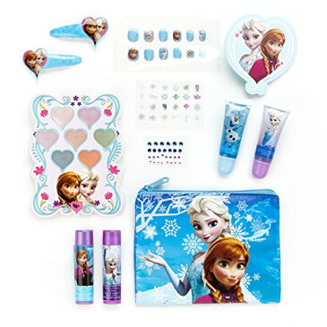 【クリスマスラッピング無料♪】アナと雪の女王 ビューティキット ネイルステッカー/リップグロス/ヘアアクセサリー/ミニポーチ/キッズ用メイクセット/子供用/FROZEN/キッズコスメ/化粧品
