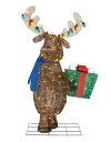 グリッター　ストリング トナカイ　LEDライト付き 高さ約152cm　屋内外用　クリスマス飾り