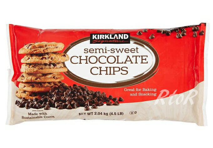 【送料無料】KS　セミスイート チョコレートチップス 2.04kg　チョコチップ/カークランドシグネチャー/コストコのサムネイル