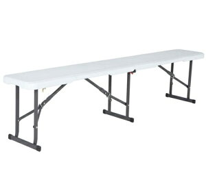 LIFETIME 折りたたみ式ベンチ ハーフベンチ/コンパクトベンチ/チェアー/スポーツベンチ アウトドアでのイベントに!※同梱不可商品