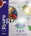 【送料無料】Pyure　オーガニックステビアスイートナー Organic Stevia Sweetener　1g×120袋（120g）　有機甘味料/シュガーフリー
