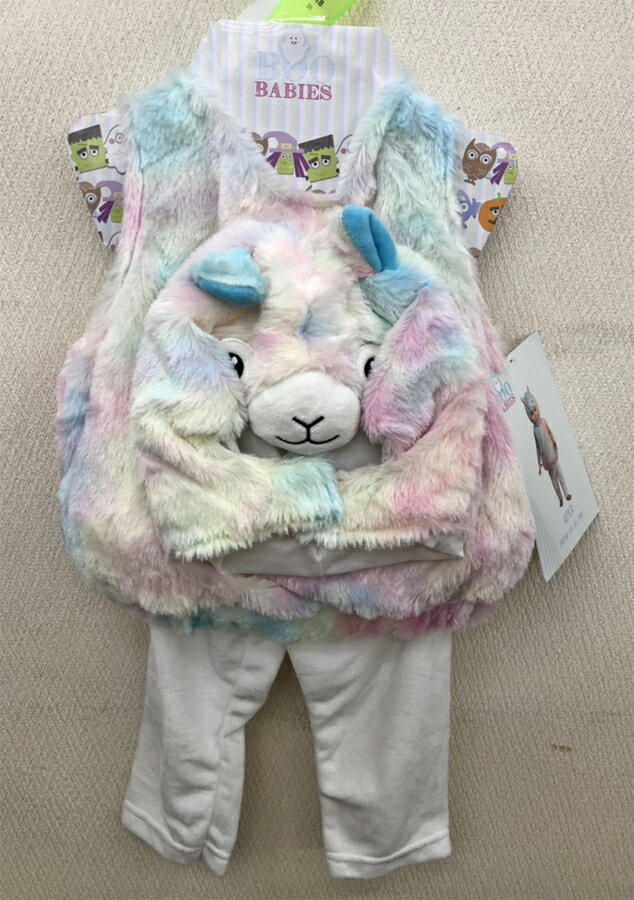 BOO BABIES ベビー用ハロウィンコスチューム【アルパカ】0-9ヶ月/9-18ヶ月/ハロウィーン/赤ちゃん/仮装/衣装/着ぐるみ