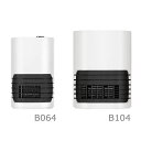 【送料無料】2個セット YAMAZEN セラミックファンヒーターセット B104(1000w) B064(600w) トイレ/脱衣所/コストコ限定品/ヤマゼン/山善