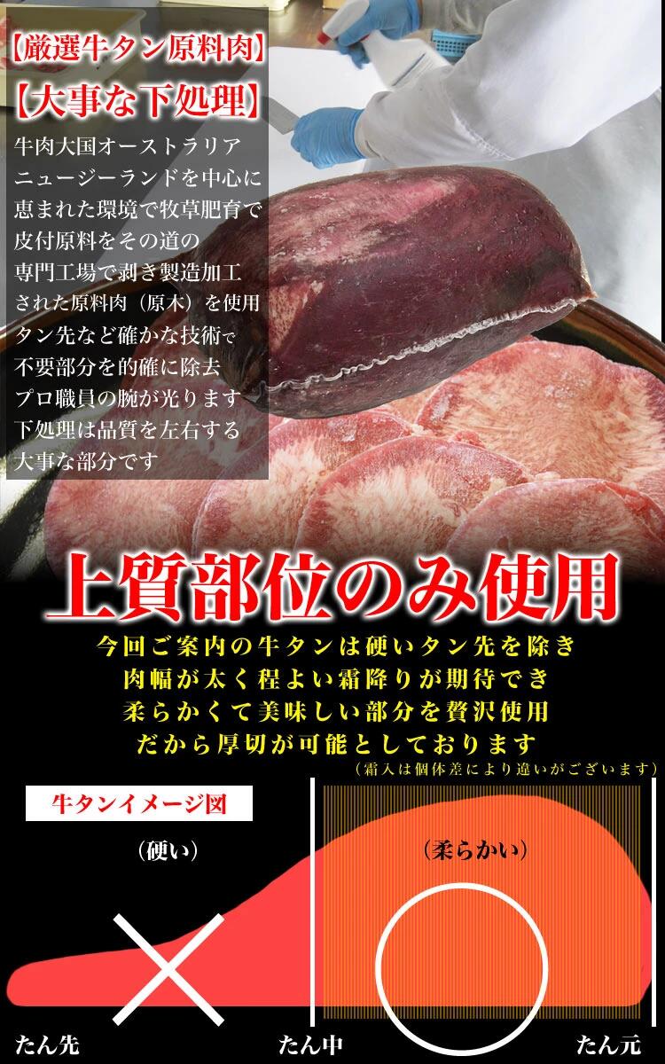 【楽天スーパーSALE】牛タン　スライス 1kg　味付け無し　薄切り約3mm　［ 牛たん 焼肉 バーベキュー BBQ ］【2個以上から注文数に応じオマケ付き】