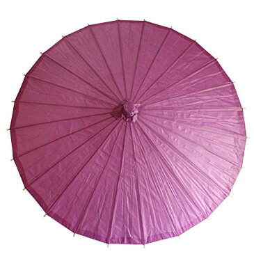 和傘 日傘 無地 直径84cm (紫) コスプレ イベント 飾り 小道具 撮影