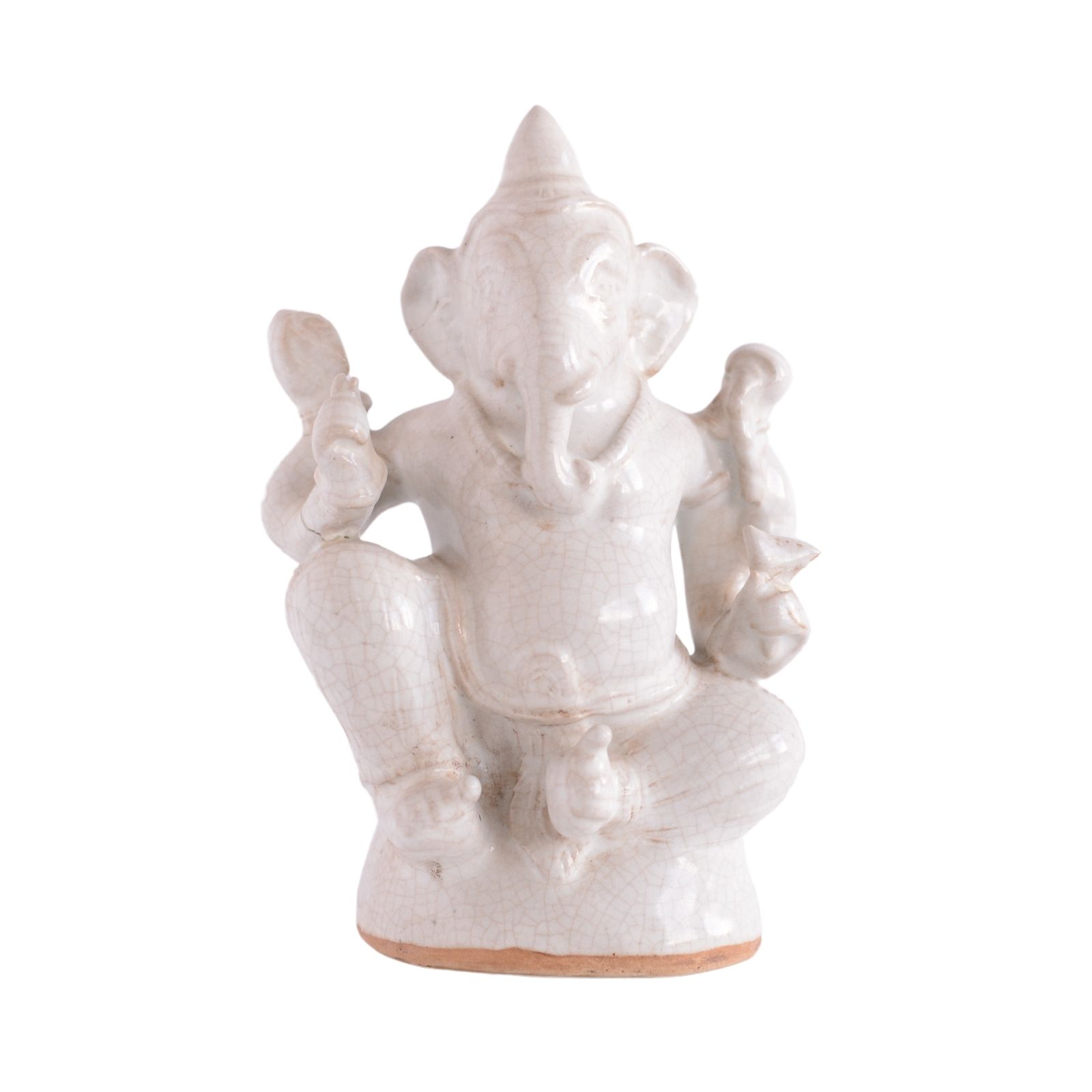 ガネーシャの置物【白】 一点物 タイ買い付け おしゃれ アジアン雑貨 タイ雑貨 タイ ガネーシャ 瞑想 統合 開運 学問神様 商売神様 ガネーシャ神 象 御守り 商売繁盛 縁起物 インテリア オブジェ 置物 バリ雑貨 サロン 高級感 高級品