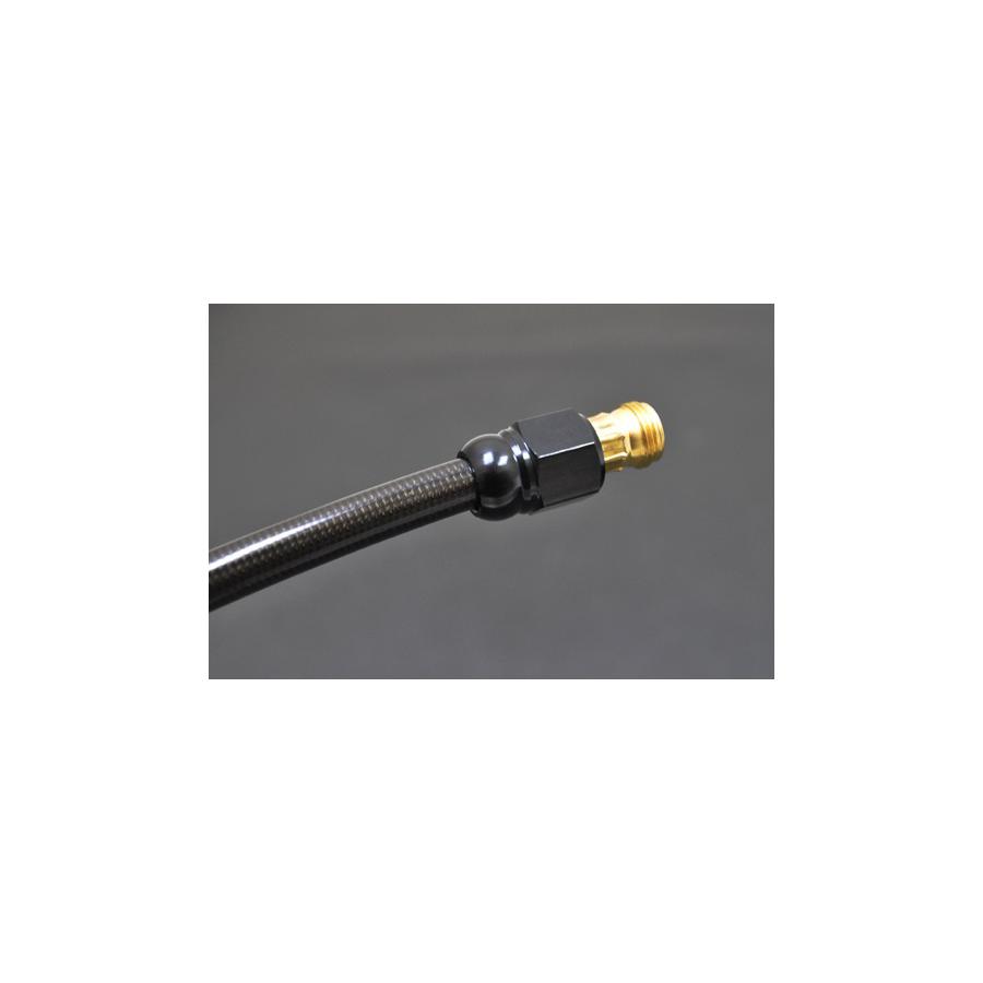 Rakuten - アルキャンハンズ ヴィーナスラインブラックメッシュホース 真鍮/アルミブラック2300mm MB2300B